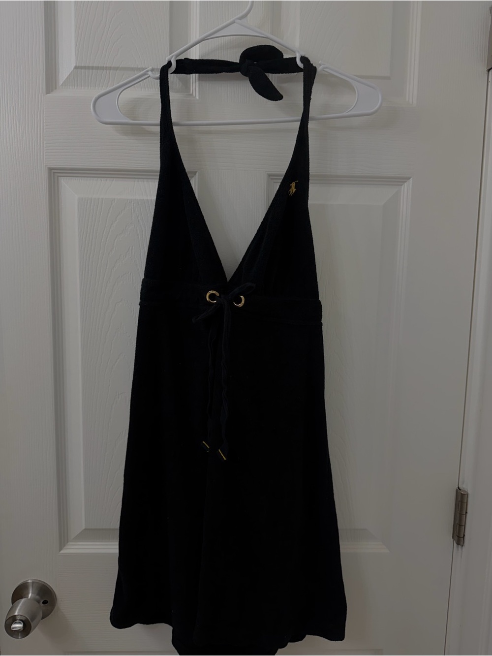 Ralph Lauren Halter Dress with Gold Accent